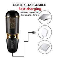 Cargar imagen en el visor de la galería, Automatic Piston Rotating Sucking Male Masturbator Cup
