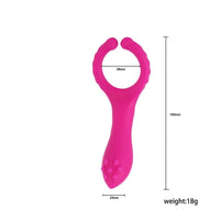 Load image into Gallery viewer, Spot Clitoris Stimulator Dildo Anal With Butt Plug Vibrator
