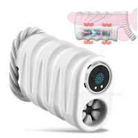 Bild in Galerie-Viewer laden, Realistisch strukturierter Vagina-Taschenmuschi-abnehmbarer Bullet-Vibrator
