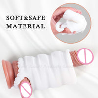 Bild in Galerie-Viewer laden, Realistisch strukturierter Vagina-Taschenmuschi-abnehmbarer Bullet-Vibrator
