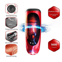 Load image into Gallery viewer, Penis Endurance Blow Job Mouth Piston Men Oral Sex Cup
