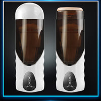 Load image into Gallery viewer, Retractable Heating Voice Penis Wrapped Suck
