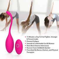 Cargar imagen en el visor de la galería, Kegel Exercise Vaginal Ball Remote Control Bullet Vibrator
