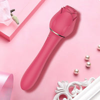 Cargar imagen en el visor de la galería, Powerful Rose Vibrator For Women Clitoris Nipple Clit Sucker
