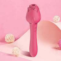 Cargar imagen en el visor de la galería, Powerful Rose Vibrator For Women Clitoris Nipple Clit Sucker
