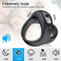 Cargar imagen en el visor de la galería, Vibrating Penis Ring for Men Erection Support
