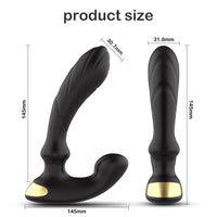 Load image into Gallery viewer, Thumping Prostate Massager Anal Butt Plug

