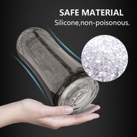 Load image into Gallery viewer, Male Masturbators Cup Vagina for Men Pocket Pussy And Blowjob Simulator
