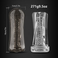 Load image into Gallery viewer, Male Masturbators Cup Vagina for Men Pocket Pussy And Blowjob Simulator
