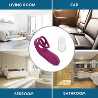 Bild in Galerie-Viewer laden, Vibrierender Penisring für Paare
