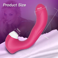 Bild in Galerie-Viewer laden, 3 in 1 Klitoris Vagina Saugen Lecken Vibrator G Punkt Klitoris Stimulator
