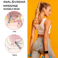 Load image into Gallery viewer, Stainless Steel Butt Plug Anal Vibrator And Prostate Massager
