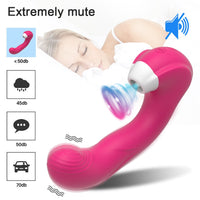 Bild in Galerie-Viewer laden, 3 in 1 Klitoris Vagina Saugen Lecken Vibrator G Punkt Klitoris Stimulator
