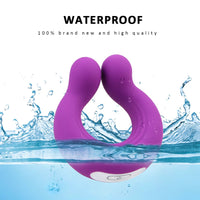 Bild in Galerie-Viewer laden, Cockring-Paarvibrator zur Stimulation von Penis und Klitoris
