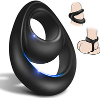 Cargar imagen en el visor de la galería, Silicone Male Longer Lasting Erection Cock Ring

