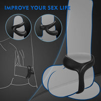 Cargar imagen en el visor de la galería, Silicone Male Longer Lasting Erection Cock Ring
