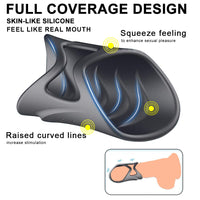 Bild in Galerie-Viewer laden, 10 Geschwindigkeit Penis Ring Vibrator Sex Spielzeug für Männer Verzögerung Ejakulation Erotisches männliches Sex Spielzeug
