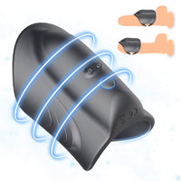 Bild in Galerie-Viewer laden, 10 Geschwindigkeit Penis Ring Vibrator Sex Spielzeug für Männer Verzögerung Ejakulation Erotisches männliches Sex Spielzeug
