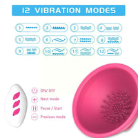 Cargar imagen en el visor de la galería, Wireless Nipple Vibrator Massage Teasing Toys for Women
