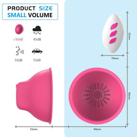 Cargar imagen en el visor de la galería, Wireless Nipple Vibrator Massage Teasing Toys for Women
