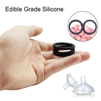 Cargar imagen en el visor de la galería, Silicone Dual Penis Ring

