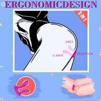 Bild in Galerie-Viewer laden, 3 in1 unsichtbarer Höschenvibrator
