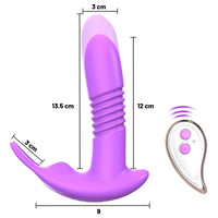 Cargar imagen en el visor de la galería, Wearable Dildo Telescopic Rotating Vagina Vibrator

