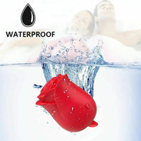 Load image into Gallery viewer, Rose Toy with Tounge Vibrator Clit Stimulator
